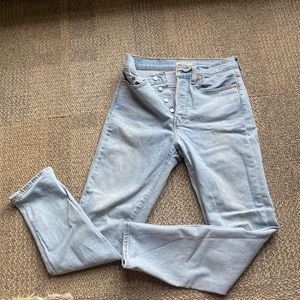 Levi’s Jeans Wedgie Skinny light ankle grazer length